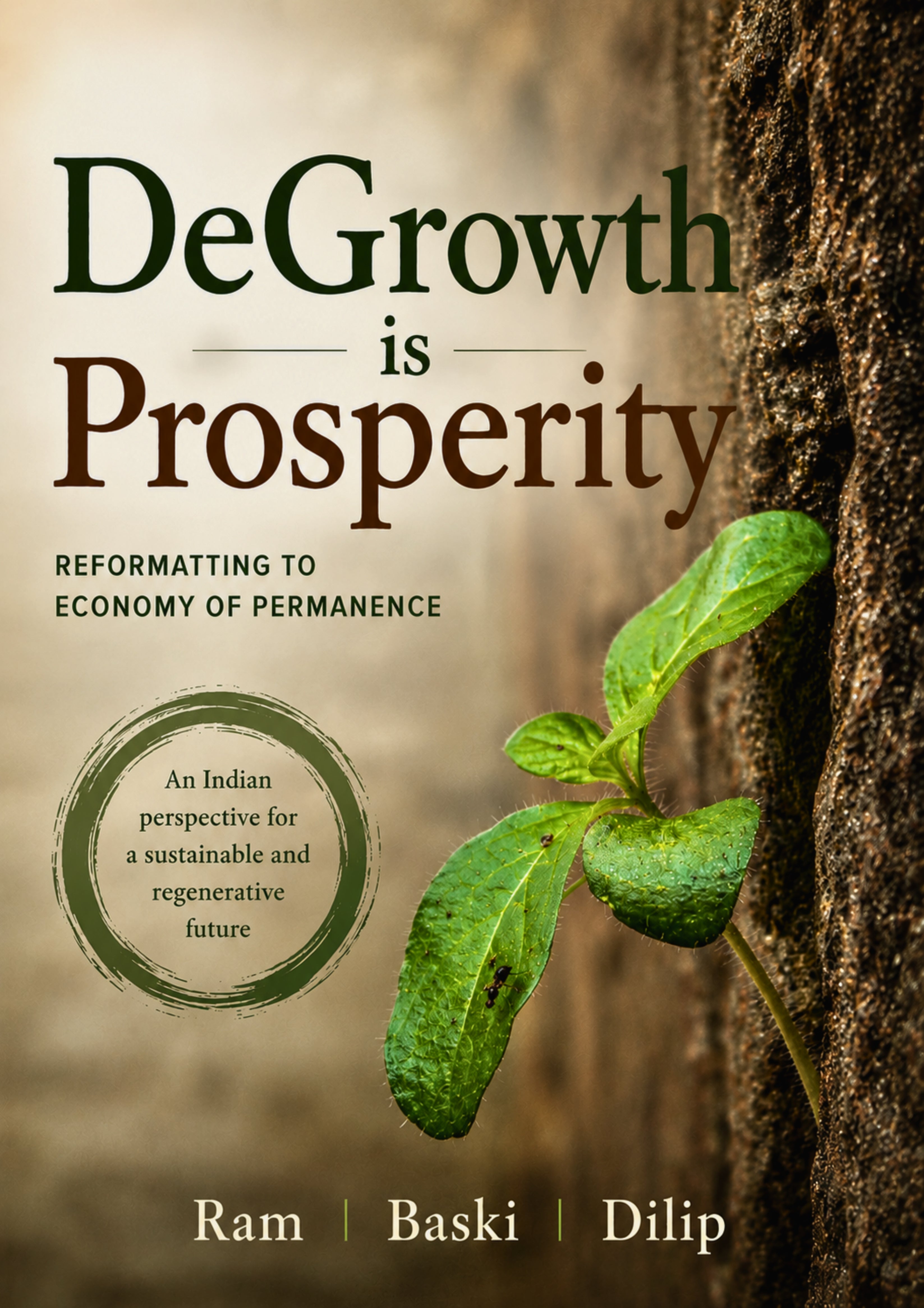 E-Book - DeGrowth -  Reformatting to Economy of Permanence